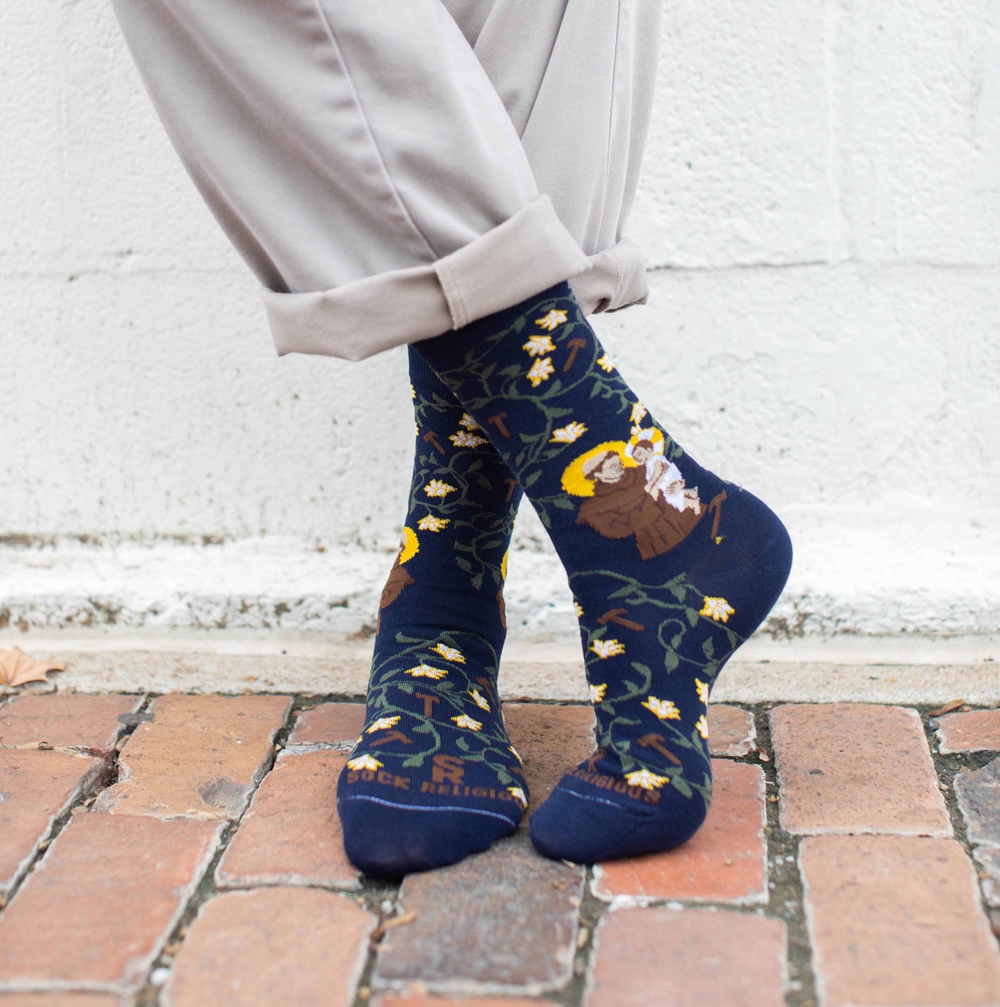 Sock Religious - St. Anthony Adult Socks