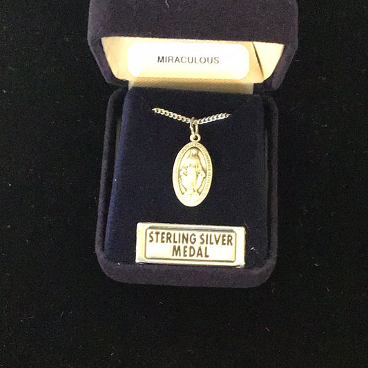 Sterling Silver Miraculous Medal