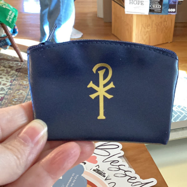 Vinyl rosary pouch