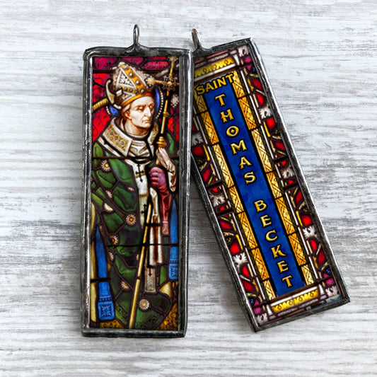 Homestyle Charlie - Religious Saint Thomas Becket Ornament Charm