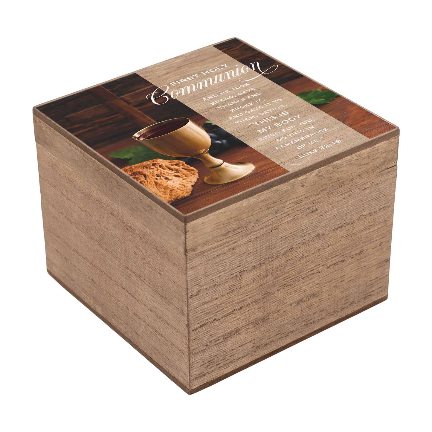 Magnolia - Keepsake Box First Holy Communion 4x4