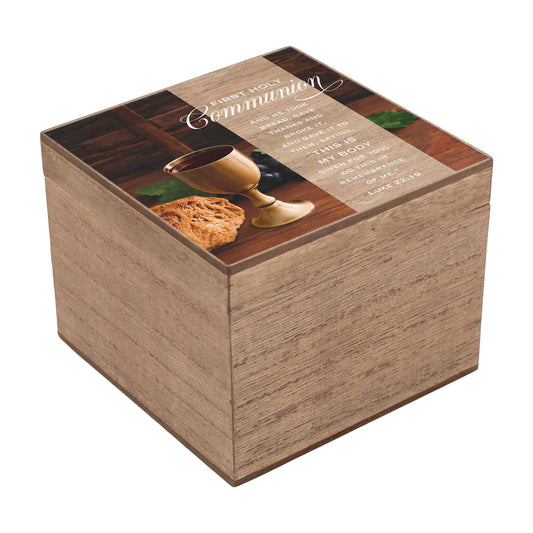 Magnolia - Keepsake Box First Holy Communion 4x4