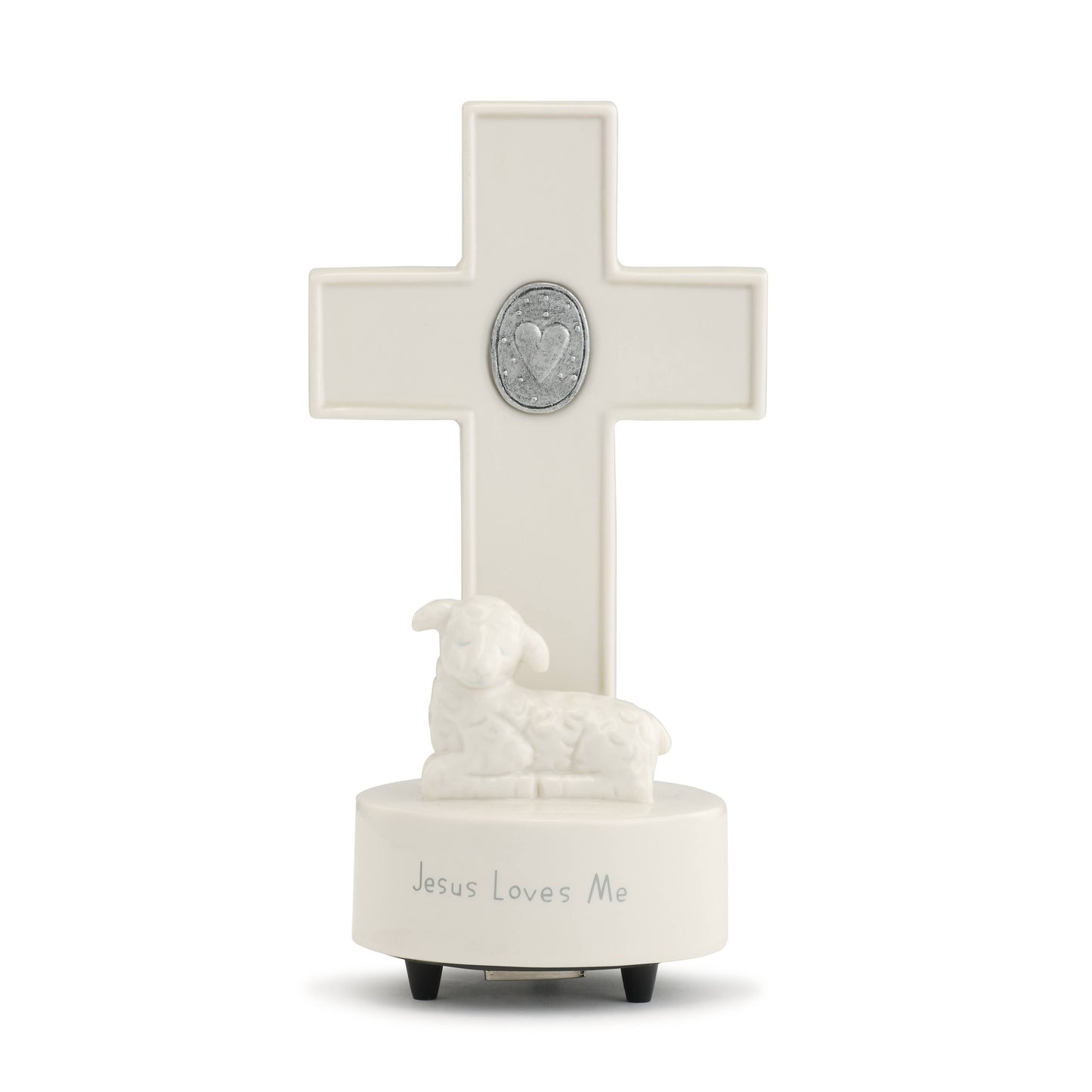DEMDACO - Jesus Loves Me Medallion Musical Cross