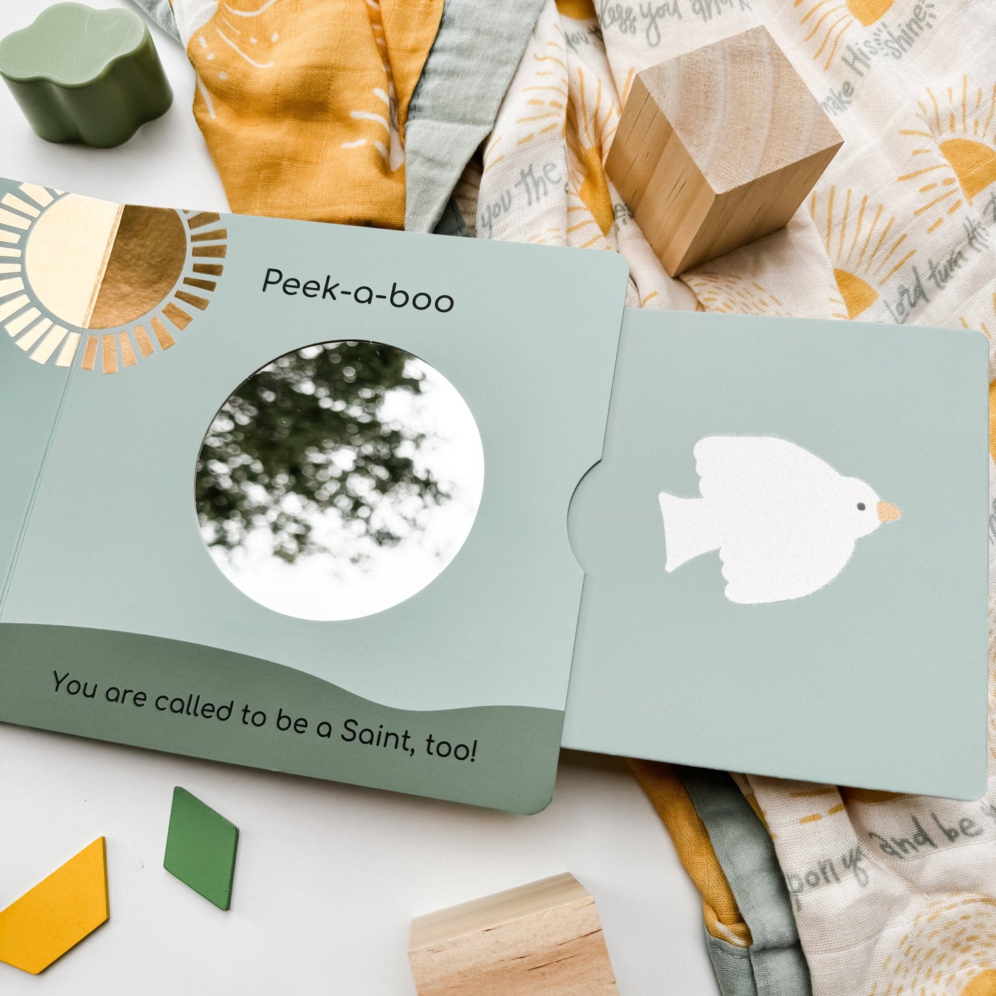 The Little Rose Shop - Peek-a-boo Saints Catholic Board Book