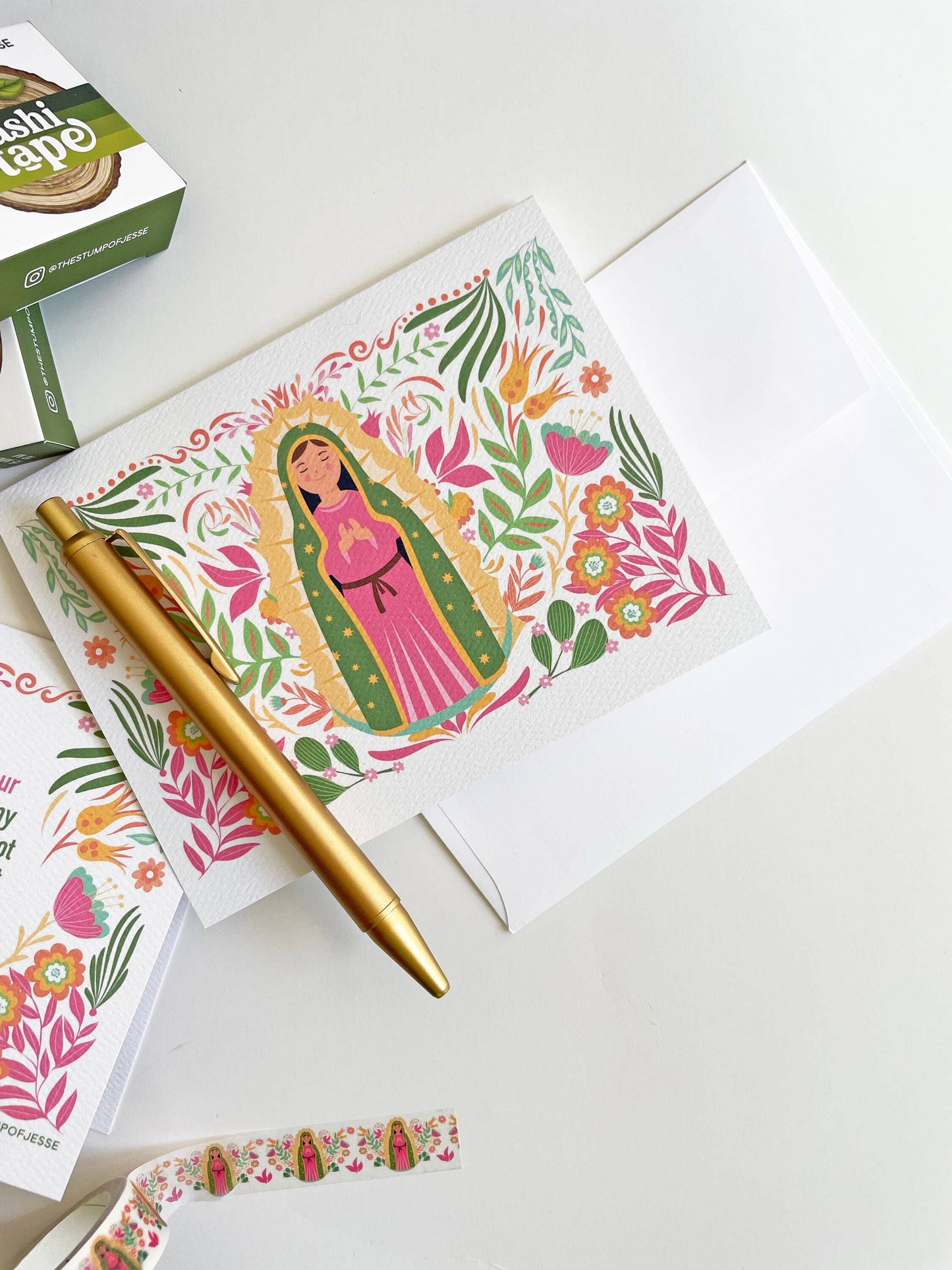 The Stump of Jesse - Our Lady of Guadalupe Greeting Catholic Card