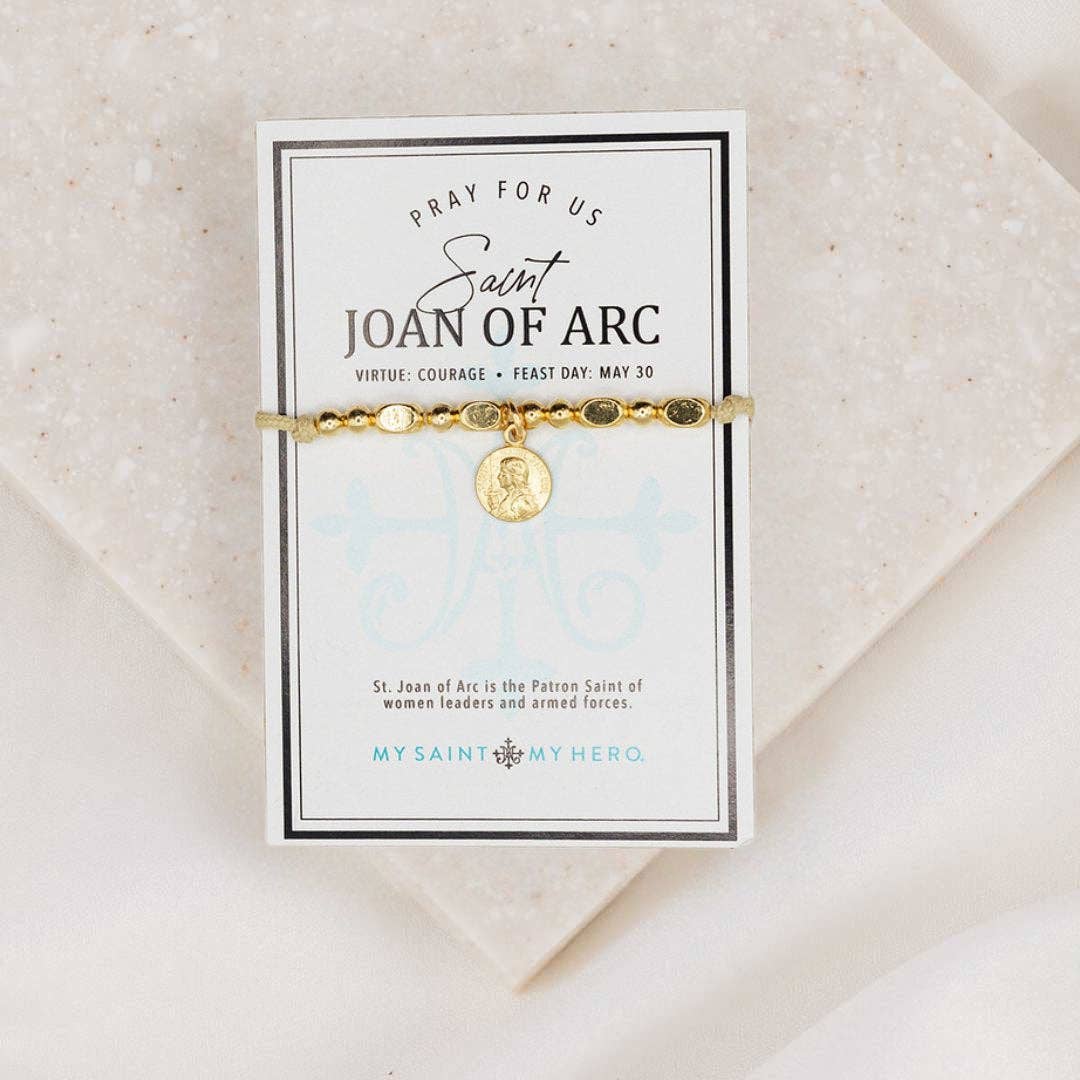 My Saint My Hero - Joan of Arc Little Saints Bracelet
