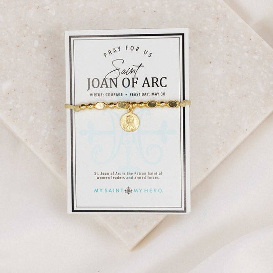 My Saint My Hero - Joan of Arc Little Saints Bracelet