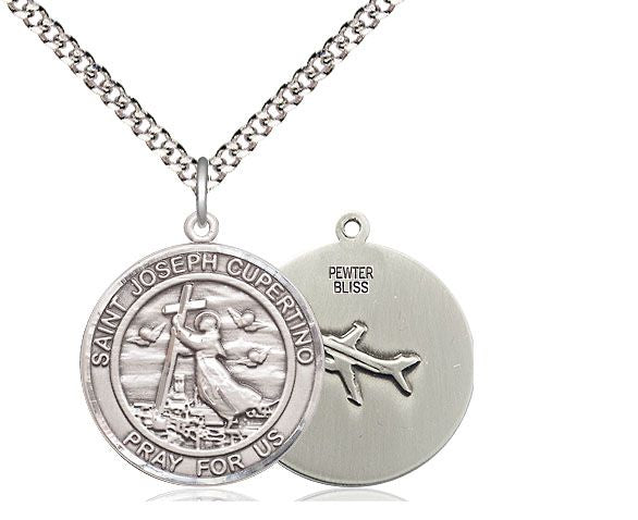 St Joseph Cupertino-Pewter