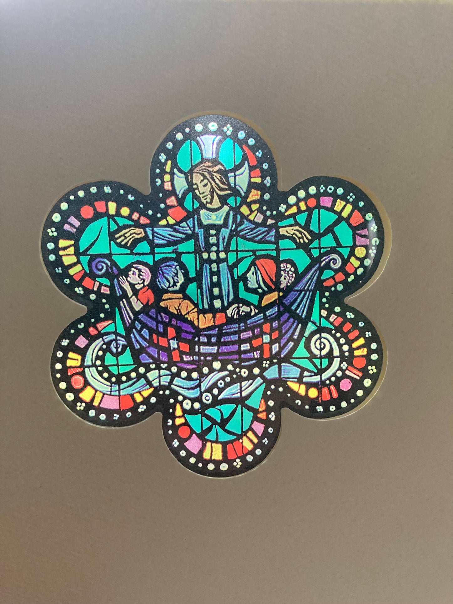 Bright Greetings - Prophesy sun-catcher card