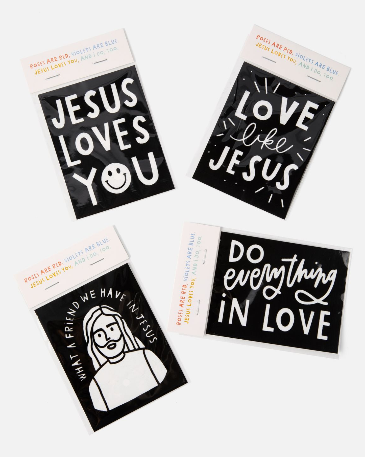 Be A Heart - Love Like Jesus Valentine Fuzzy Coloring Cards