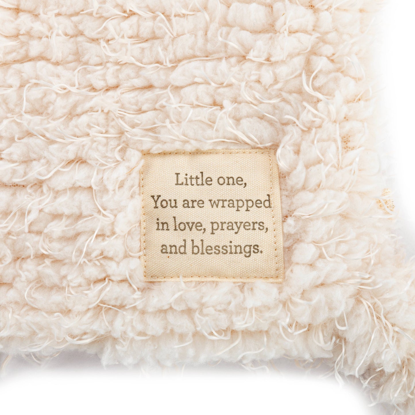 DEMDACO - Wrapped in Prayer Blankie - Bunny