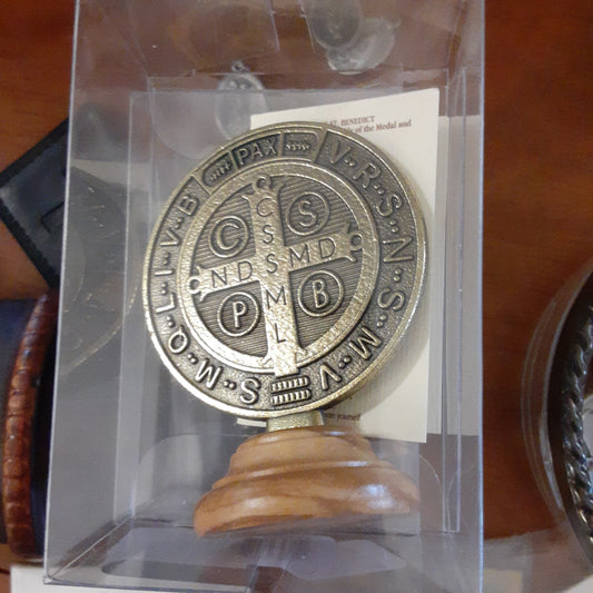 Standing Bronze St Benedict Medal