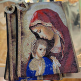 Tapestry rosary case