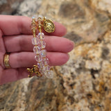 Linda's Hand Beaded Rosary Bracelets