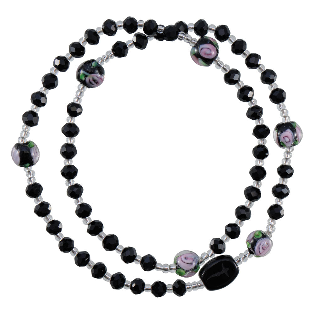Gemstone Rosary Bracelet