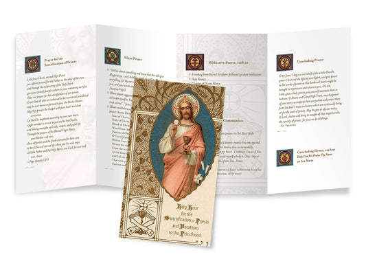 The Retro - a Full of Grace USA Company - Holy Hour for the Sanctification of Priests Brochure