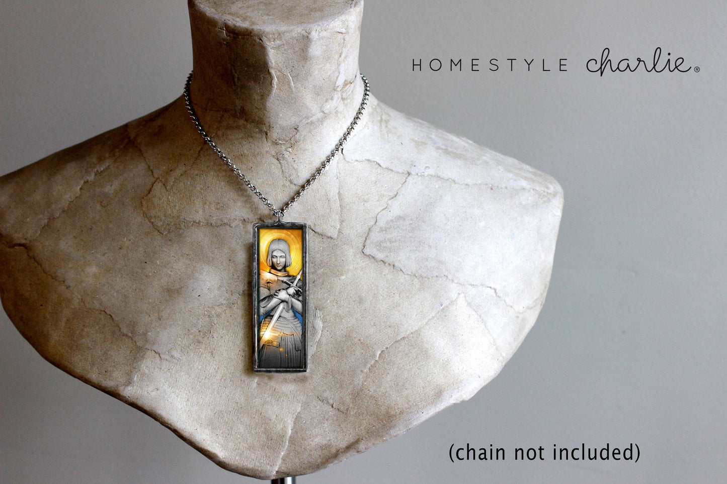 Homestyle Charlie - Saint Joan of Arc Ornament Charm