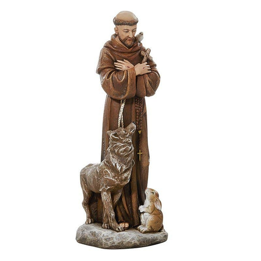 Christian Brands Catholic - Toscana 8" St Francis Statue