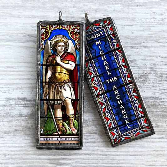 Homestyle Charlie - Archangel Saint Michael Religious Christmas Ornament Charm