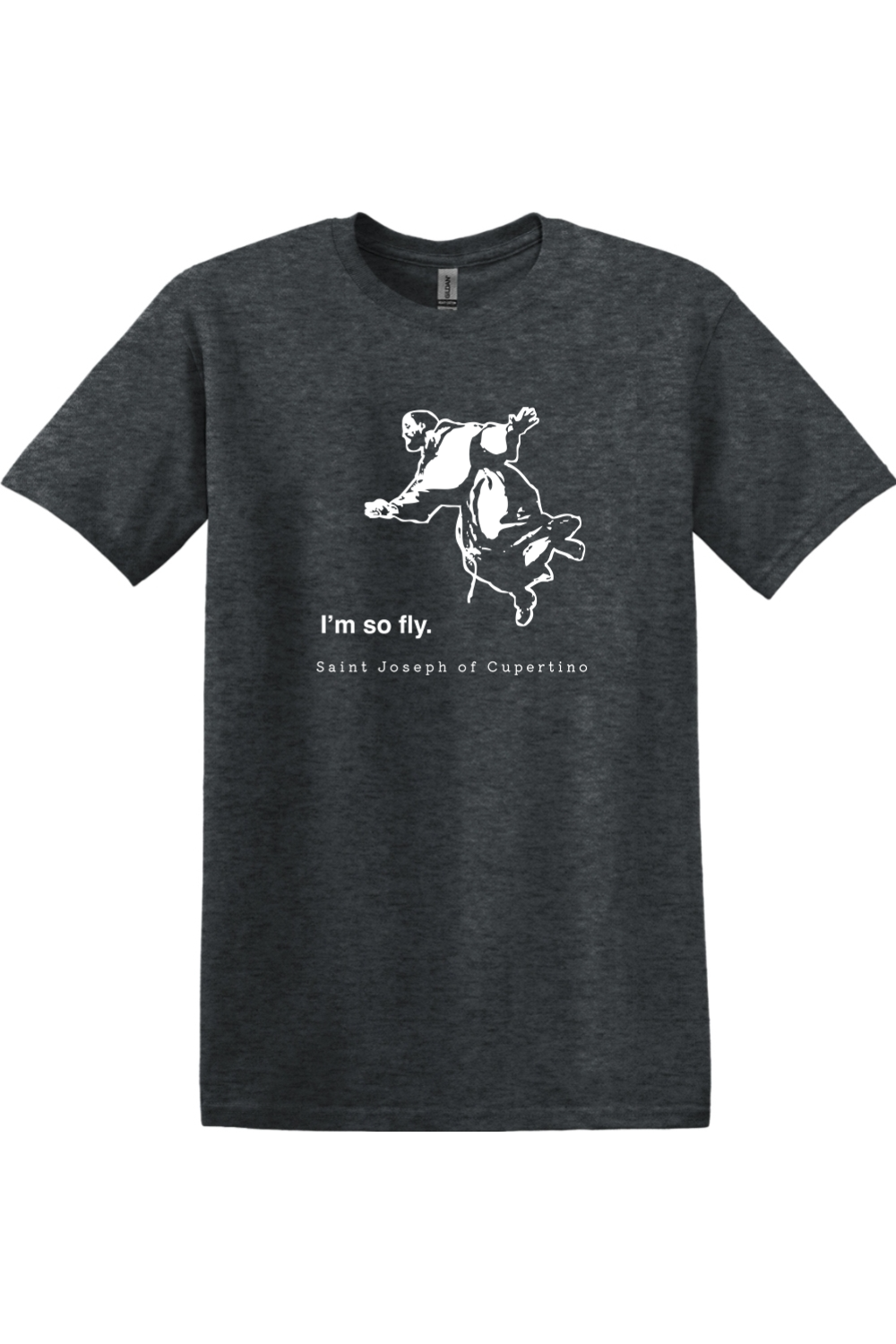 Sock Religious - I'm So Fly - St. Joseph of Cupertino Adult T-shirt