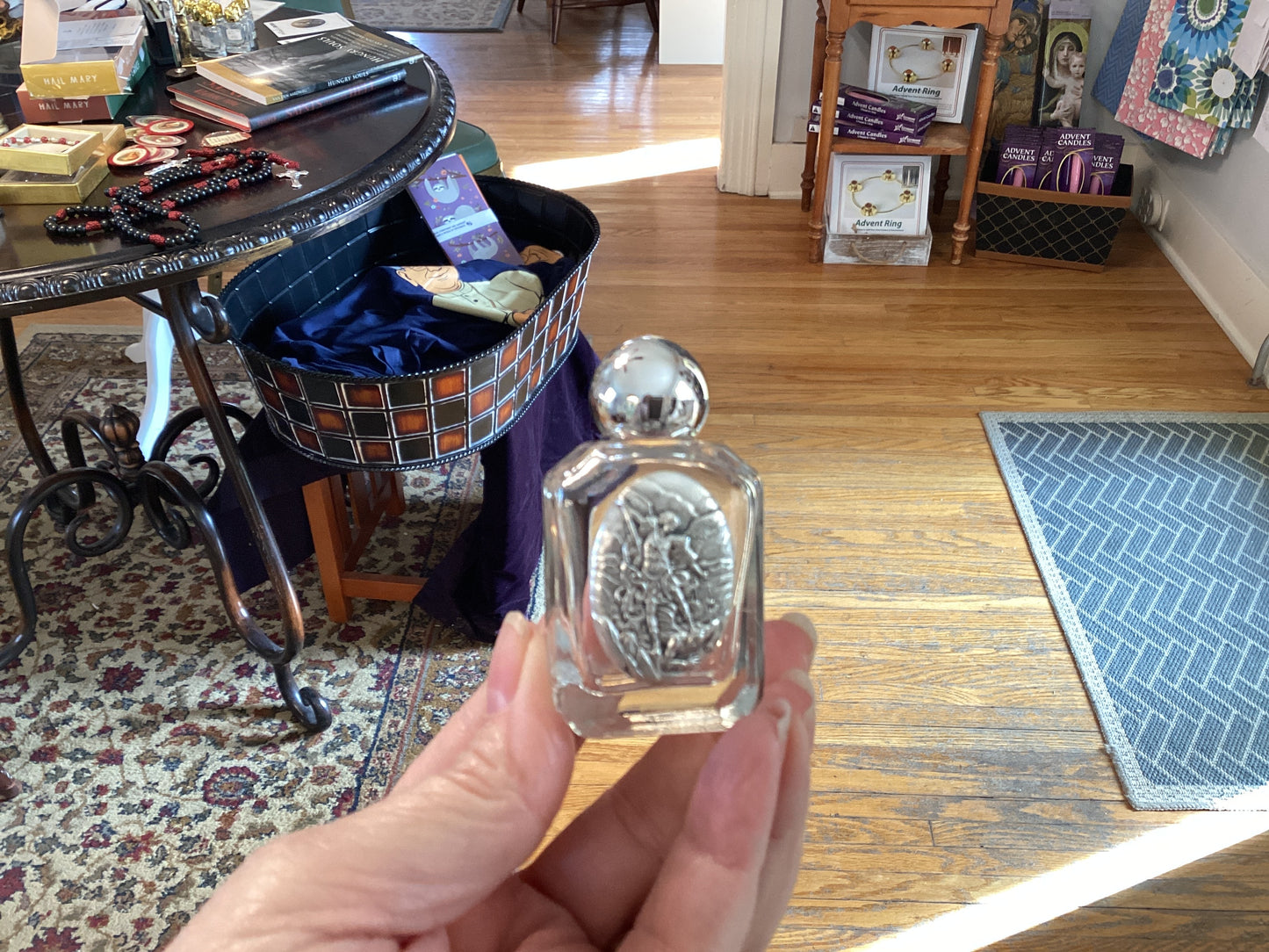 Holy Salt Glass Bottle