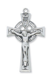 Sterling Silver Celtic Crucifix