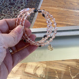 Linda's Hand Beaded Rosary Bracelets