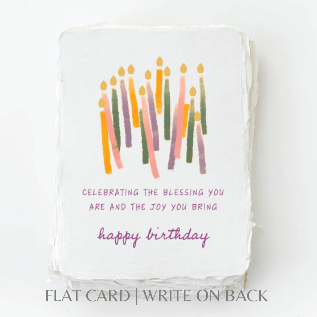Paper Baristas - Blessing + Joy You Are |  Happy Birthday Greeting Card
