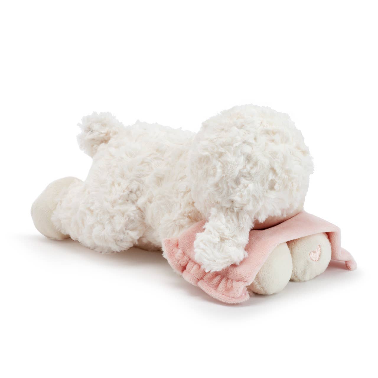 DEMDACO - Pink Goodnight Prayer Mechanical Lamb