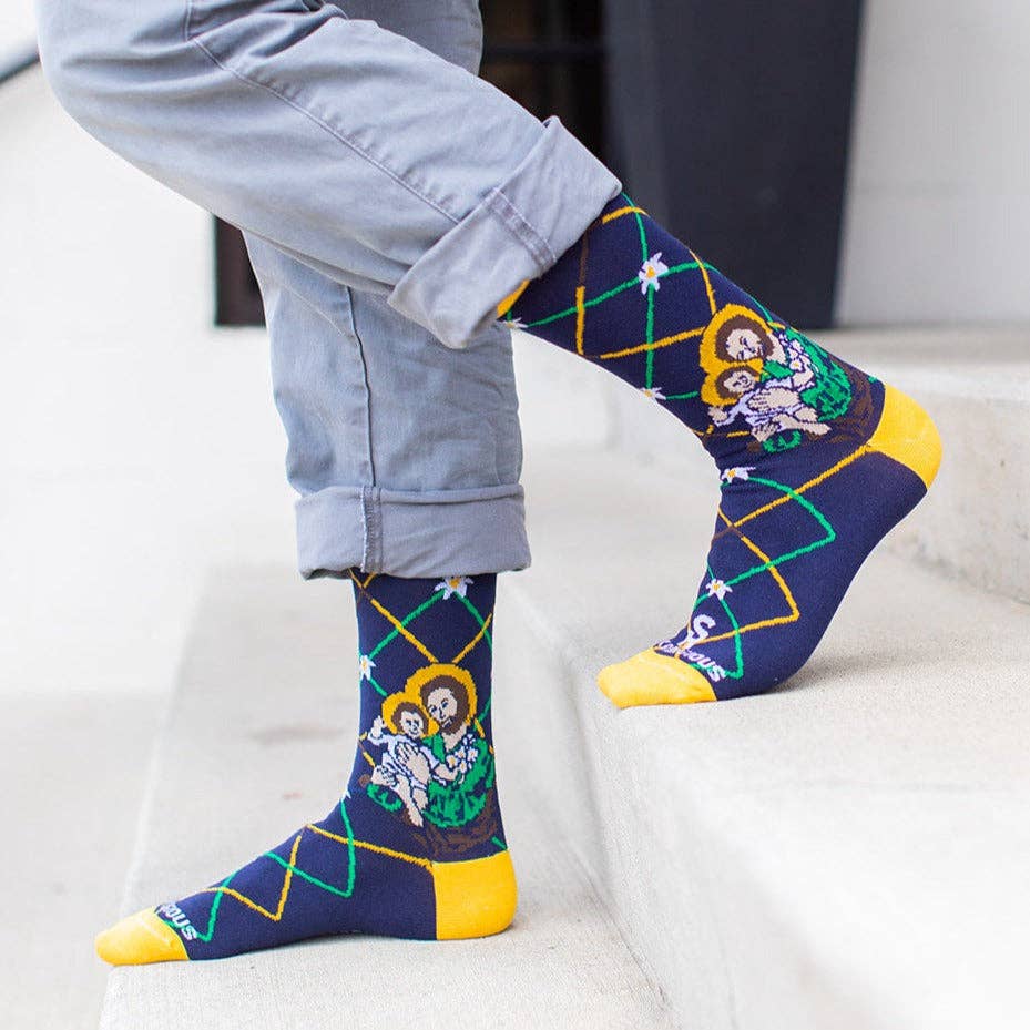 Sock Religious - St. Joseph Adult Socks