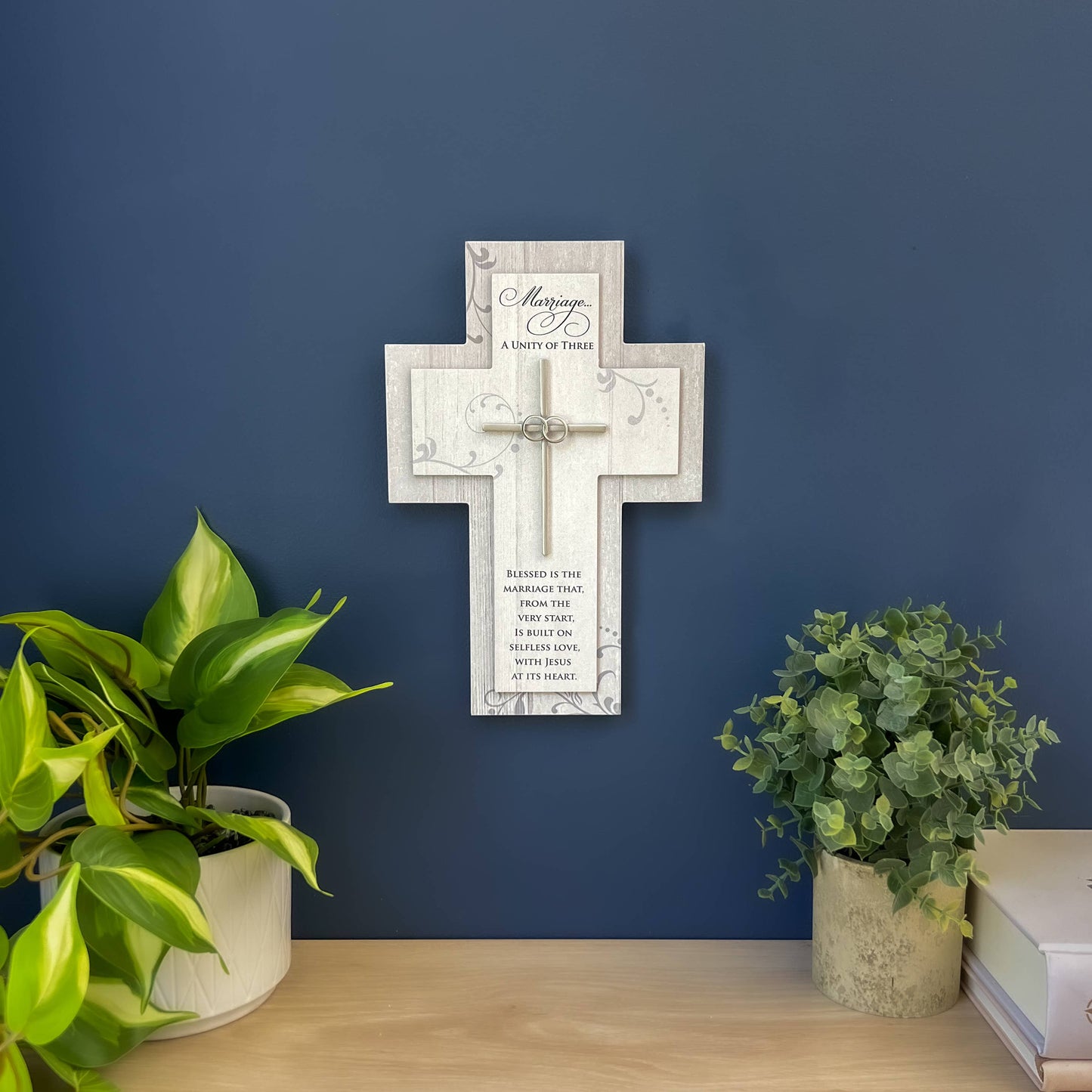 Abbey + CA Gift - Marriage A Unity of Three Wall Cross