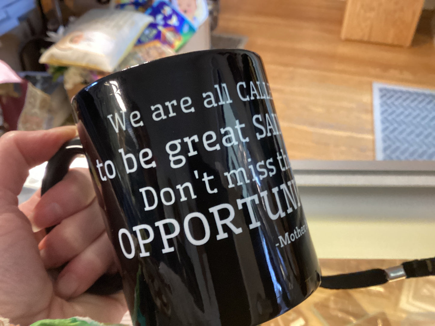 Coffee mug with funny sayings