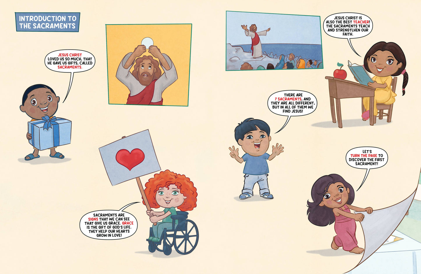 Voyage Comics & Publishing - Seek and You Will Find: A Catholic Sacraments Adventure!