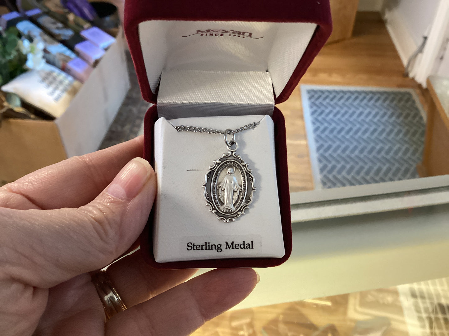 Sterling Silver Miraculous Medal
