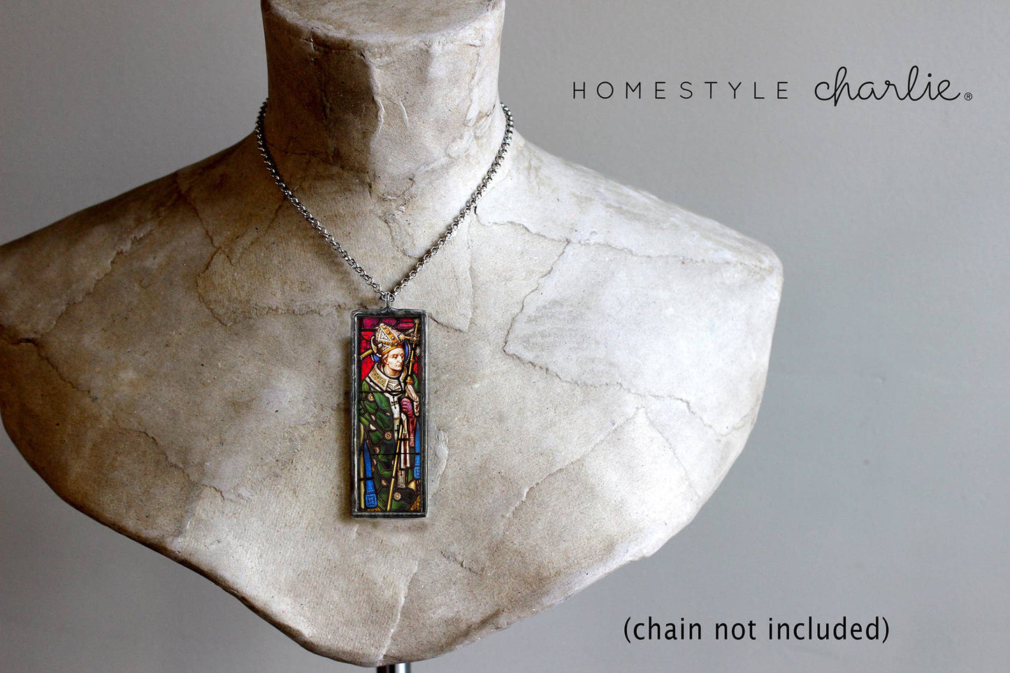Homestyle Charlie - Religious Saint Thomas Becket Ornament Charm
