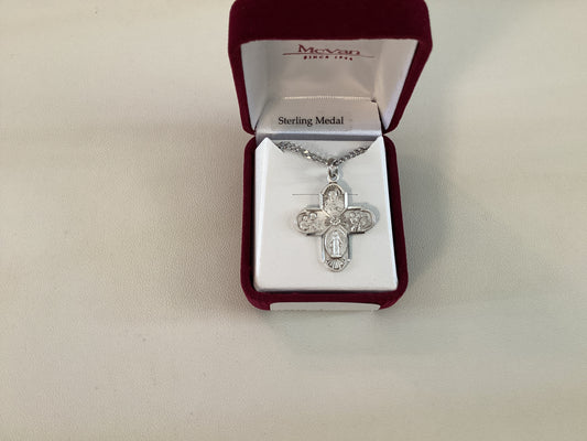 Sterling Silver 4-Way- Large
