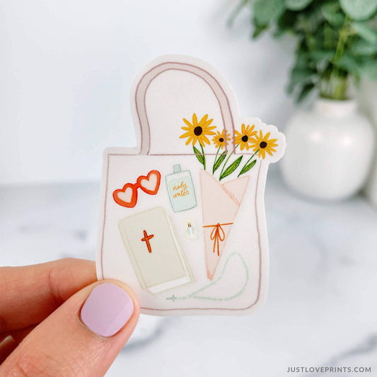 Just Love Prints - My Catholic Bag Vinyl Sticker