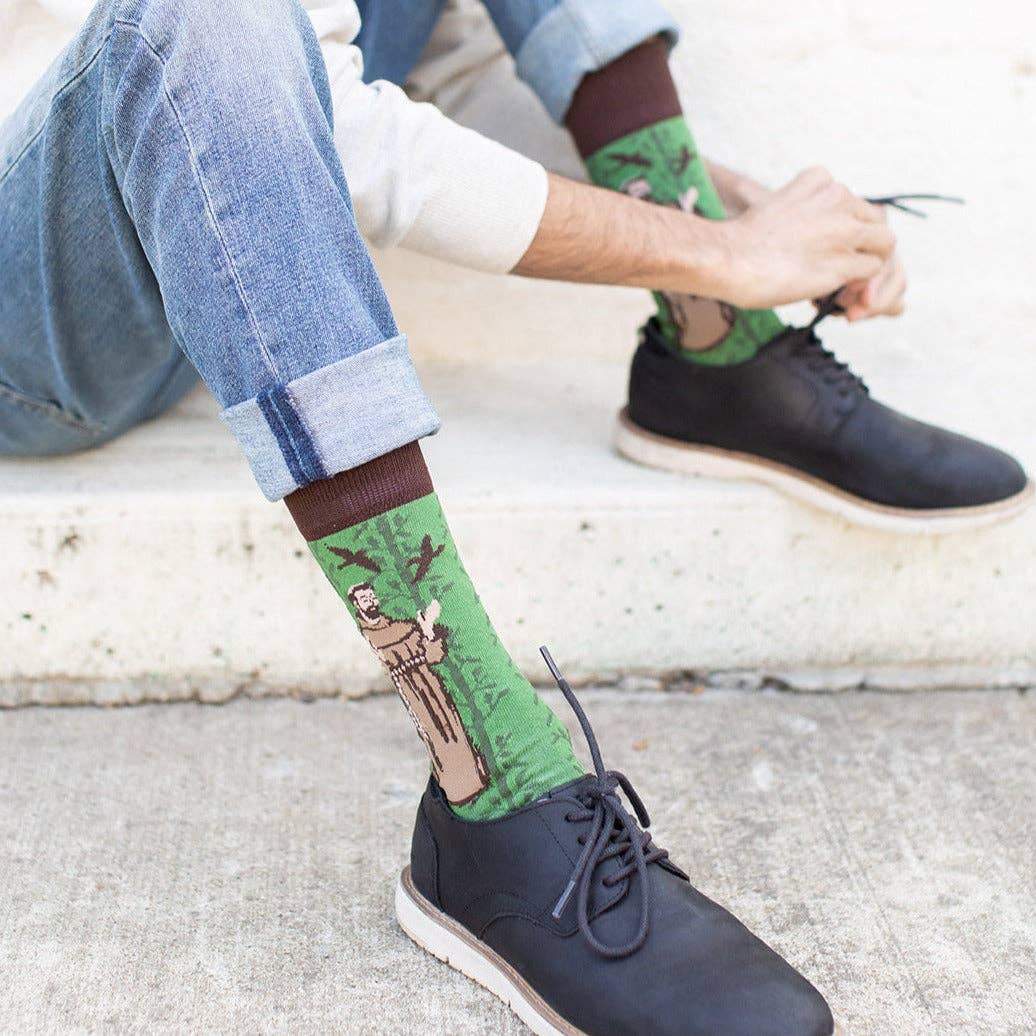 Sock Religious - St. Francis of Assisi Adult Socks