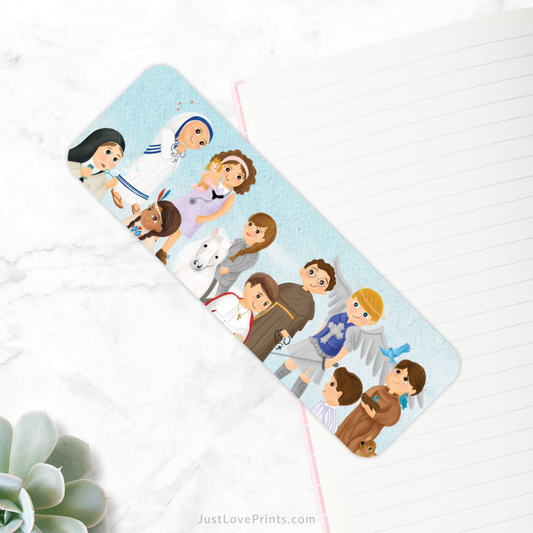 Just Love Prints - Kid Saint Bookmark