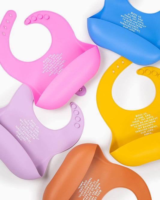 Be A Heart - Meal Blessing Silicone Bib