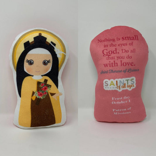 - St. Therese of Lisieux Stuffed Saint Doll.