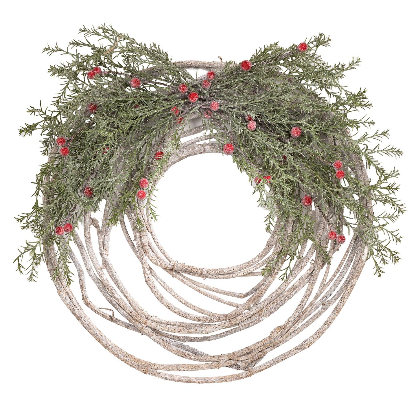 Blossom Bucket & Crossroads Home - 24" Large English Yew Candle Ring