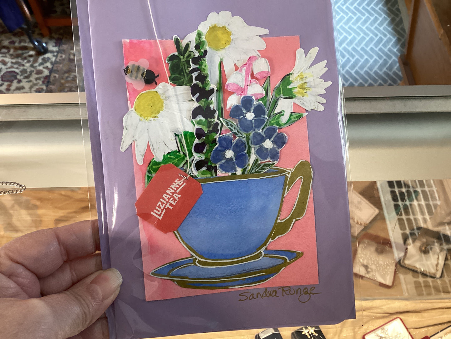Tea cup Greeting