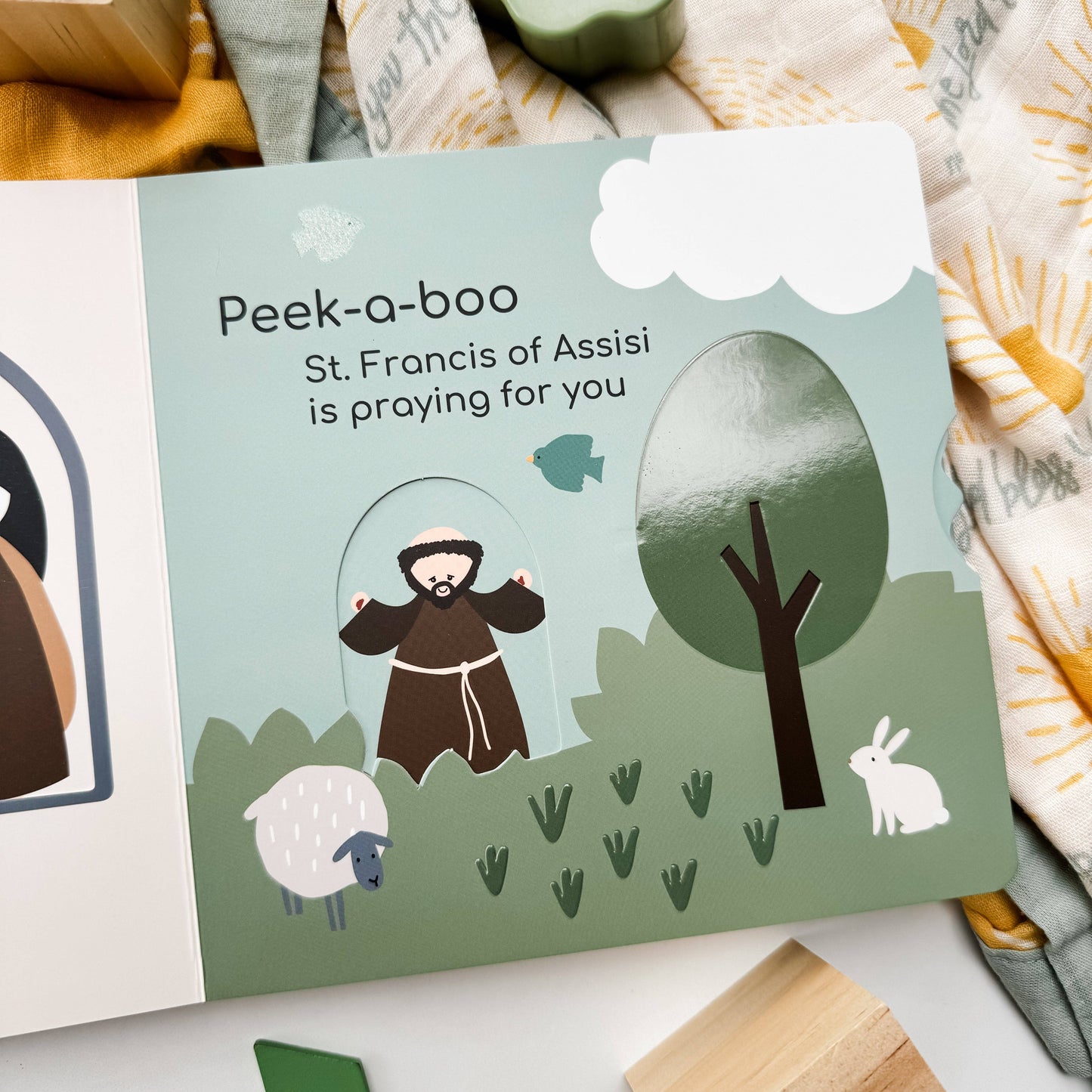 The Little Rose Shop - Peek-a-boo Saints Catholic Board Book