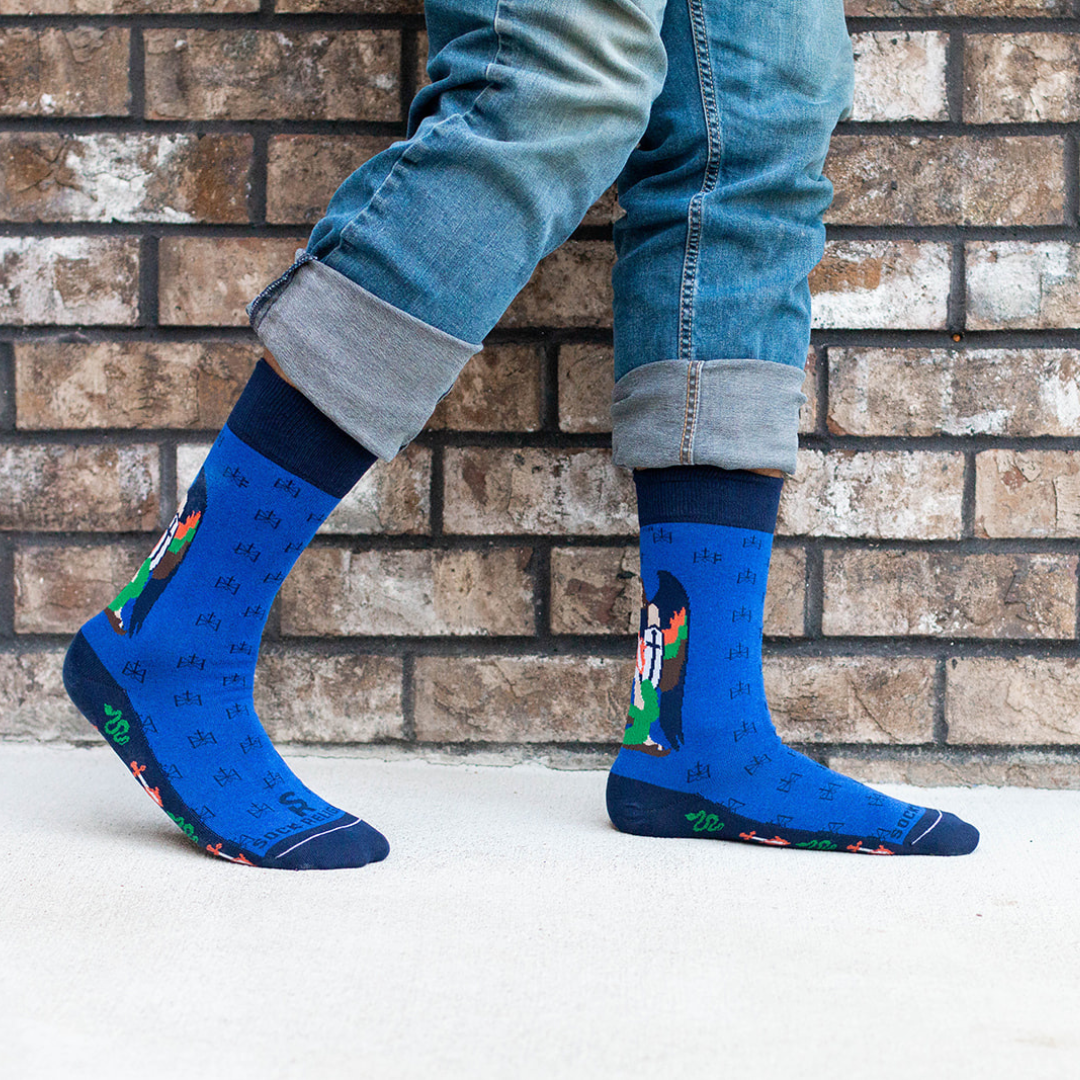 Sock Religious - St. Michael the Archangel Adult Socks