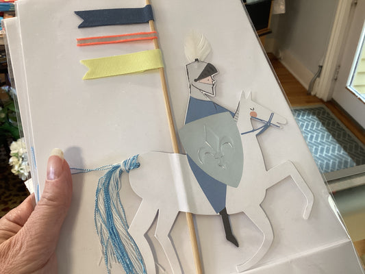 Joan of Arc Cake Topper