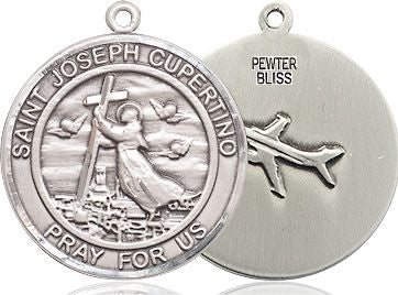 St Joseph Cupertino-Pewter