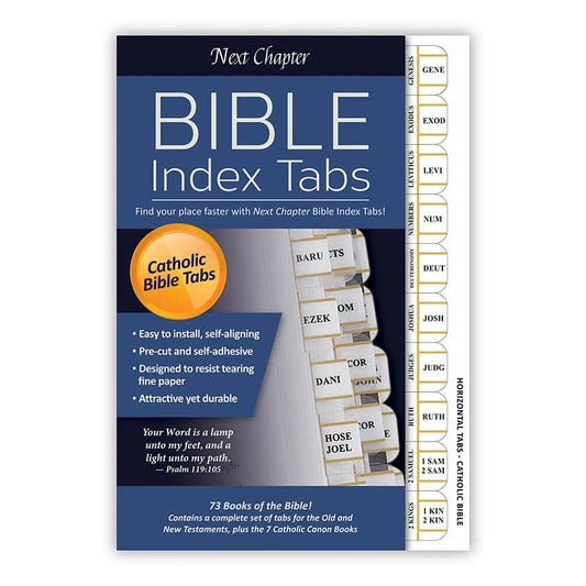 Christian Brands Catholic - Bible Tabs - Cath Version Horz