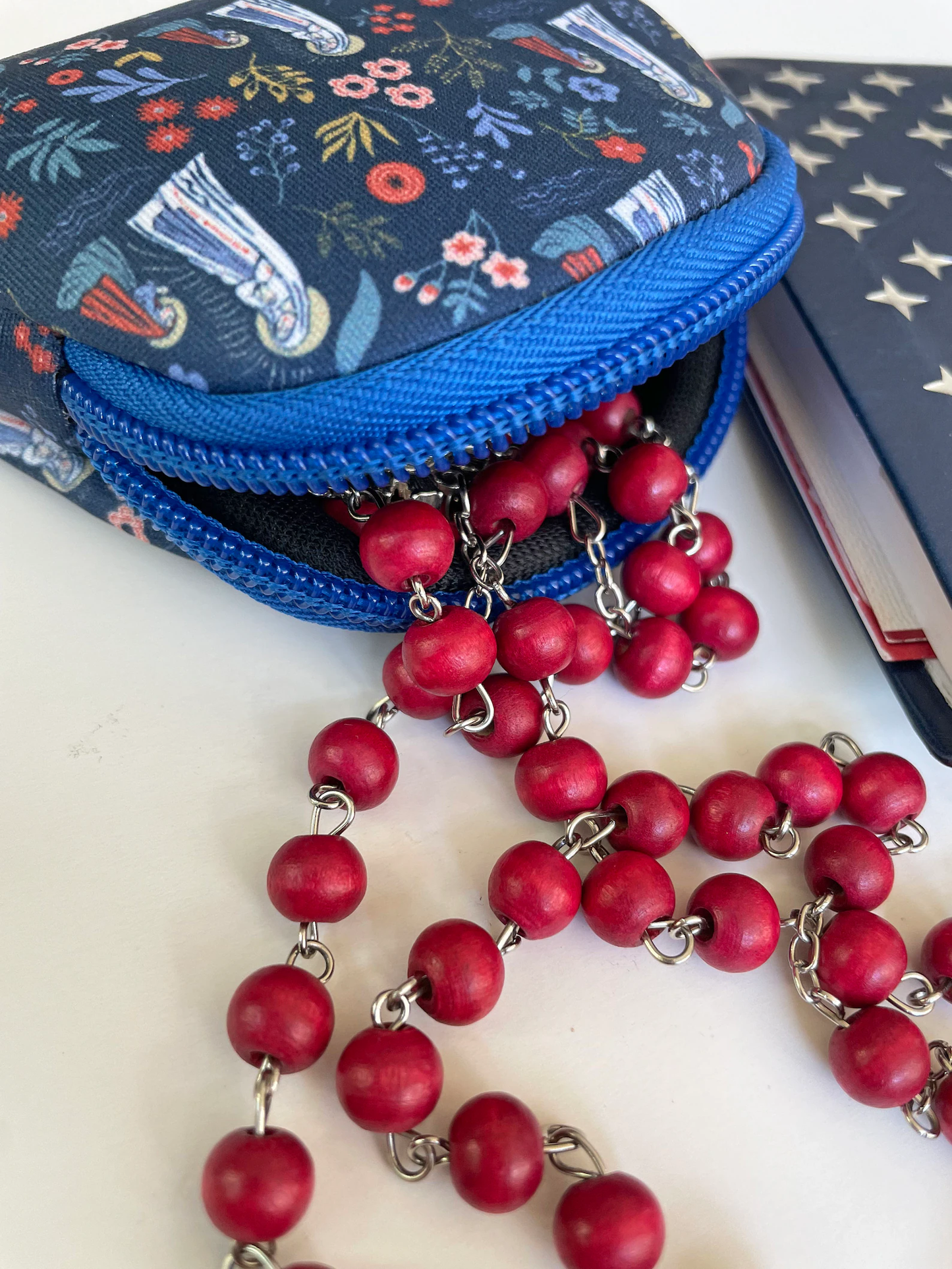 The Stump of Jesse - Rosary Our Lady of Lourdes Pouch 
Catholic Gift