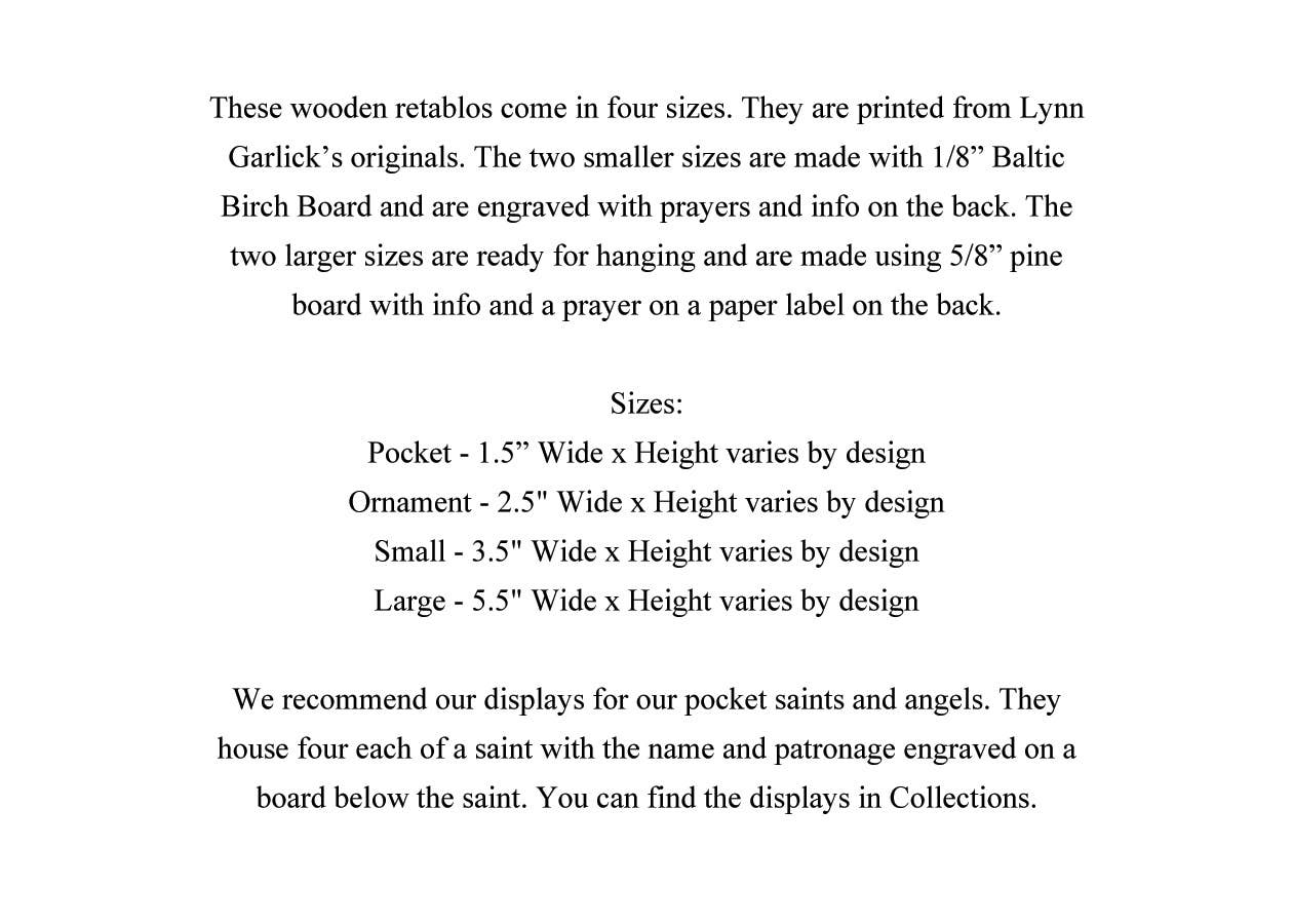 Lynn Garlick Retablos - St. Hildegard Von Bingen - Mystics, Writers & Visionaries